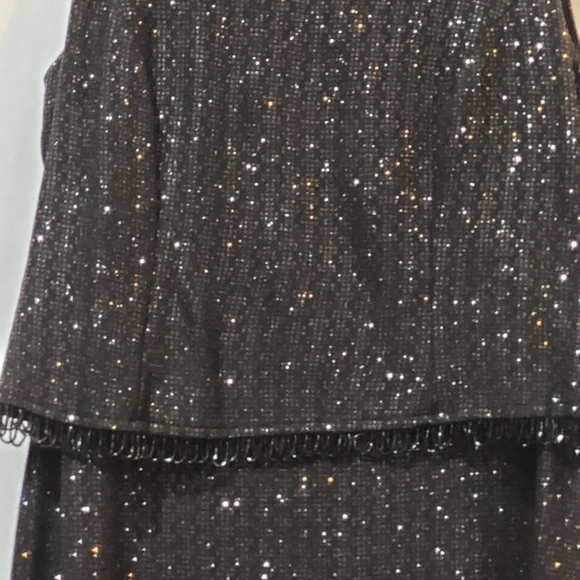 Social Circles Vintage Sparkling Evening Dress - Size 6P - Picture 5 of 11